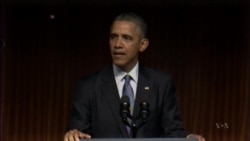 Obama Praises Civil Rights Legacy of Predecessor Lyndon Johnson