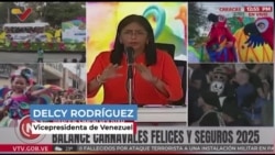 Vicepresidenta de Venezuela asegura que “imposible pensar” que cancelación de la licencia de Chevron sea algo positivo 