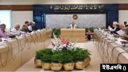 ফাইল ফটোঃ বাংলাদেশের অন্তর্বর্তী সরকারের উপদেষ্টা পরিষদের বৈঠক। 