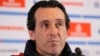 Emery convaincu que le Real "va jouer un grand match" contre Paris 