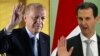 Turkey's President Recep Tayyip Erdogan Mayıs 2023'te Ankara'dayken. Suriye Cumhurbaşkanı Beşar Esat Temmuz 2023'te Şam'dayken.