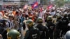 Eight Injured in Cambodian Demonstration