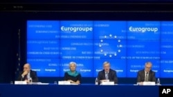 Eurogroup finance ministers, Brussels, Nov. 27, 2012.