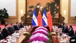 Reunión del presidente salvadoreño Nayib Bukele con el presidente de China Xi Jinping en 2019. Foto: archivo.