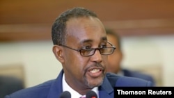 Mohamed Hussein Roble named as Somalia's prime minister, Sep. 23, 2020.