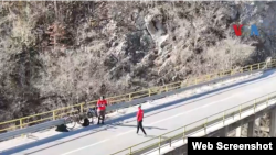 Мостот кај Луково, Струшко, каде што во 1997 година беа снимени сцени од филм со Џорџ Клуни