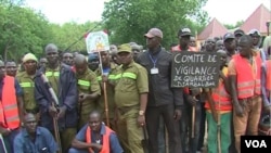 Militiamen in Kousseri, Cameroon, Aug. 16, 2019. (VOA/Moki Kindzeka)