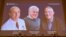 Giải Nobel Y học 2020 được trao cho ba nhà khoa học: Harvey Alter (trái) người Mỹ, Michael Houghton (giữa) người Anh, và Charles Rice, người Mỹ (Photo by Jonathan NACKSTRAND / AFP)