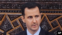 Syrian President Bashar al-Assad, addresses the Parliament, in Damascus, Syria, March 30, 2011 (File Photo)