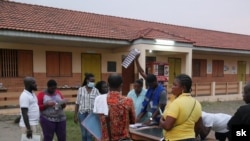 Ghana's election was seen as generally free and fair by observers, Dec 7, 2020. (Stacey Knott/VOA)