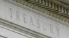 FILE - This May 4, 2021 file photo shows the Treasury Building in Washington.