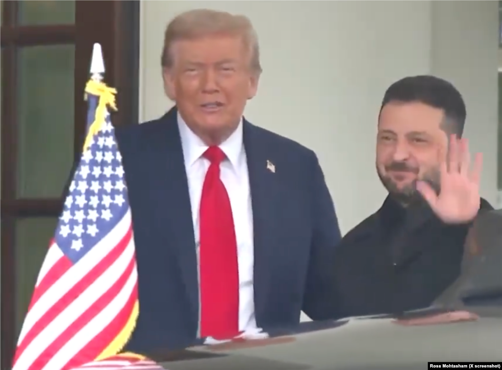 استقبال دونالد ترامپ از ولودیمیر زلنسکی (دوشنبه ۲۷ مرداد ۱۴۰۴)