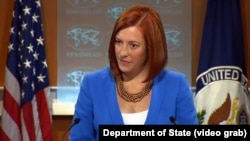 Phát ngôn viên Bộ Ngoại giao Hoa Kỳ Jen Psaki nói Mỹ muốn thấy tất cả 53 tù nhân chính trị được trả tự do