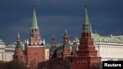 Кремљ, Москва, Април, 2020