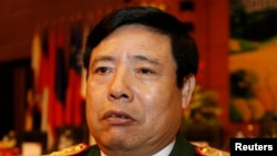 Bộ trưởng Quốc phòng Việt Nam Phùng Quang Thanh.