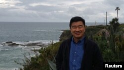 Tony Kim, one of the three Americans being held captive by North Korea, is seen in this handout photo taken in California in 2016.