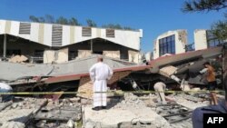 Krov crkve se urušio u Ciudad Maderu