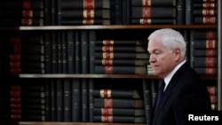 FILE - Former U.S. secretary of defense Robert Gates