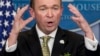 White House Budget Chief Defends Domestic Cuts 