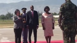 Taiwan’s President Tsai Ing-wen Arrives in Haiti