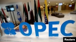 FILE - Members of the Organization of the Petroleum Exporting Countries met in Algiers, Algeria, Sept. 28, 2016. 