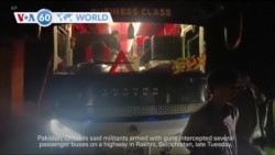 VOA60 World - Pakistan: At least seven people killed in latest violence in Balochistan