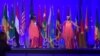 Rwandan dancers perform at the 2015 Africa Day gala, (Mariama Diallo/VOA).