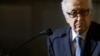Brahimi: Delay on International Syria Conference