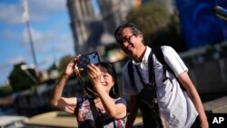 นักท่องเที่ยวญี่ปุ่นที่กรุงปารีส วันที่ 22 ก.ค. 2024