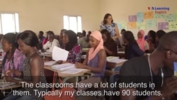 Young Senegalese Turn to English