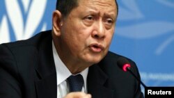 FILE - Marzuki Darusman, U.N. special rapporteur on human rights in North Korea.