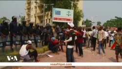 Sit-in contre l'invalidation des parlementaires de l'opposition