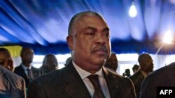 FILE - Opposition politician Badibanga Ntita Samy is seen attending the opening ceremony of a Congolese "National Dialogue" in the Democratic Republic of Congo's capital Kinshasa, Sept. 1, 2016. In a surprise move, President Joseph Kabila on Thursday named Samy prime minister.