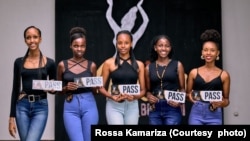 Bamwe mu bari mu mahiganwa ya Miss Burundi 2025