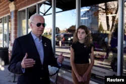 美国总统拜登2022年10月29日进行了提前投票。