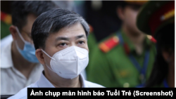 Cựu bí thư tỉnh ủy Bến Tre Lê Đức Thọ trong phiên tòa xét xử vụ án Xuyên Việt Oil