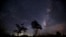 FILE - This long-exposure photograph shows the Milky Way in the clear night sky near Yangon, Aug. 12, 2013.