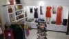 The Nakyma Fashion House in Nairobi mixes African-made clothing with fabric from China. (Courtesy M. Makema)