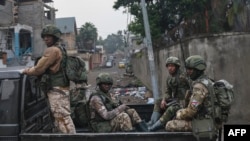 Membros do grupo armado M23, 29 janeiro 2025