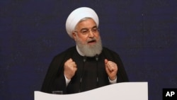 Presiden Iran Hassan Rouhani di Asaluyeh, Iran, 17 Maret 2019. (Foto: dok).