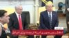 دیدار رئیس جمهوری آمریکا و نخست وزیر اسرائیل پیش از اعلام طرح صلح خاورمیانه