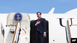 ԱՄՆ պետքարտուղար Մարկո Ռուբիոն։ Աբու Դաբի, փետրվարի 19, 2025թ․։