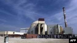 The reactor building of the Bushehr nuclear power 
