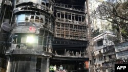 বেইলি রোডে অগ্নিকাণ্ডের ঘটনা। ফাইল ছবি।