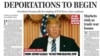 Boston Globe Publishes Satirical Page Showing 'Trump's America'