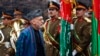 FILE - Afghanistan&#39;s President Hamid Karzai arrives at the opening ceremony of the fourth year of the Afghanistan parliament in Kabul.