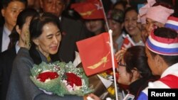 Burmese Democracy Leader Aung San Suu Kyi 