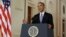 President Barack Obama addresses the nation in a live televised speech from the East Room of the White House in Washington, Sept. 10, 2013.