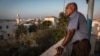 Former pirate hostage Sarath Surasena looks out to sea in Bossaso, a port city in the northern Somalia, on March 24, 2018. (J. Patinkin/VOA)