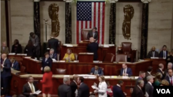 اعضای مجلس نمایندگان آمریکا با ۲۸۹ رای موافق در مقابل ۱۳۵ رای مخالف، این طرح را تصویب کردند.